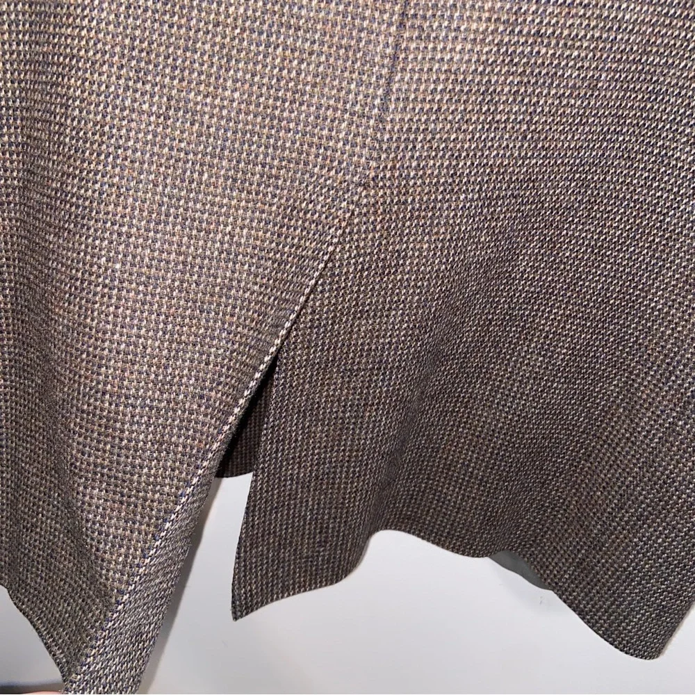 Vintage Lands End Blazer Mens 42L Wool Jacket Sport Coat Old Money USA Preppy